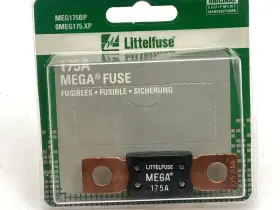 0meg175.xp Littelfuse Meg175xp 32v 175a Mega Series Fuse 175 Amp Slo-blo