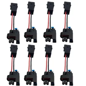 Lizapus 798789884439 8pcs For Compatible With Lq4 Lq9 4.8 5.3 6.0 Injectors Into Ls1 Lt1 Ev1