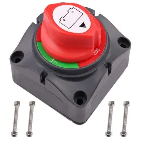 Lotfancy 958104837012 12v 24v 48v Battery Disconnect Master Cutoff Switch For Marine Boat Rv Atv Ut