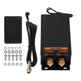 1xqrud Maxpeedingrods Intelligent Dual Battery Controller 300a Aluminum For All Car Types 12v/24v