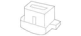 000-545-31-23 Mercedes-benz Genuine Retaining Bracket