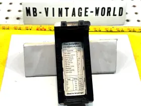 12999999112221 Mercedes-benz Genuine 2000 R129 Sl500 In Trunk Rear Small Fuse Box Black Oem 1 Cover