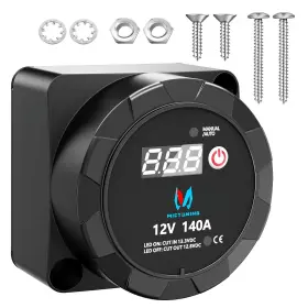 Mic-06-118 Mictuning 12v 140amp Dual Battery Isolator Voltage Sensitive Relay Smart Vsr Car Atv Utv