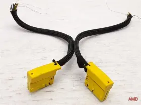 61136954588 Mini 2012 Cooper R56 R55 R57 R60 Front Seat Connector Terminal Set 2pc 6954588