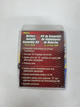 08768 Mio Pro Miopro Battery Isolator Assembly Kit #08768
