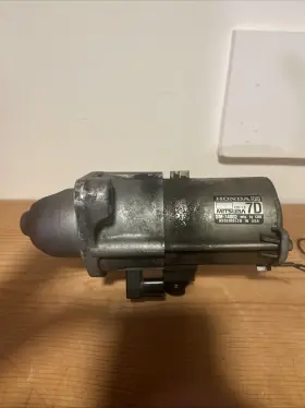 Sm-74002 Mitsuba Reman By Ace Alternator Honda L4 2.4liter 2012-2013 Starter Motor Genuine Cme -read - Oem