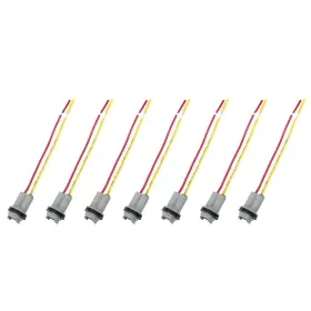 Cs203285 Modengzhe 7 Pcs T10 194 168 W5w Led Light Bulb Socket Wiring Harness