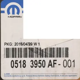 05183950af Mopar Oem New 06-11 Chrysler Sebring Pt Cruiser Multi-function Switch 5183950af