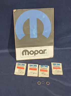 2275558 Mopar Nos Starter Pinion Shaft Washer And Retainer Ring 4 Qty