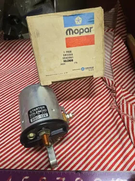 2642961 Mopar Nos 1961-71 Starter Solenoid With Manual Trans