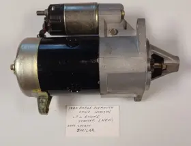 2444875 Mopar 4240430 Nippondenso Starter No Part # Simular To Napa Dodge Omni 1.7 L