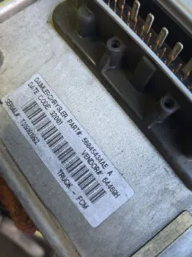 56045434ad Mopar 2002 Dodge Ram1500 Front Control Module Fcm . Part Number