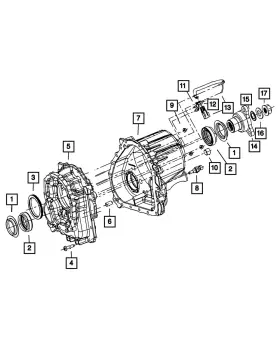68055358aa Mopar Genuine Electrical Connector Assembly