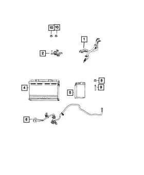 68289207ac Mopar Genuine Battery Sensor