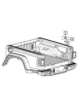68375111aa Mopar Genuine Inverter Power Outlet