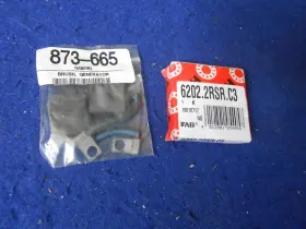 873-665 Moss Motors 125-100/873-665 New Generator Bearing And Brushes Healey 3000 Bj8 125-100