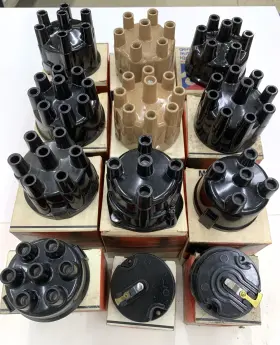 Dhx-213 Motorcraft Lot Of 10 Nos Distributor Caps And 2 Rotors L4 V6 V8 Ford Chevy Dodge