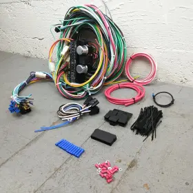 Zssb5367 National Speed Automotive Supply 1960 - 1987 Chevy Truck Wire Harness Upgrade Kit Fits Painless Fuse Compact New