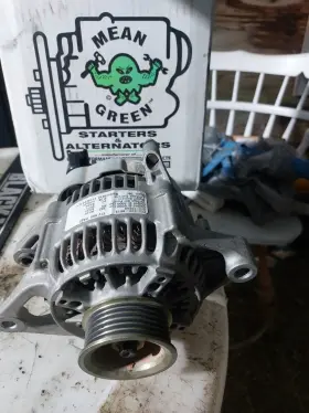 Mg1334 Nippon Denso Mean Green High Output 200 Amp Alternator Jeep Wrangler Tj 4.0l 200a