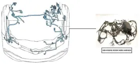 240126ca5a Nissan 2019-2020 Altima Engine Room Wire Harness Oem