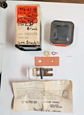 1925379 Nos Gm Gen Brush Holder 1952-1963 All Chev Corv