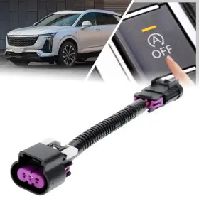 Ns-gmqtq-02big Nsautolighting Auto Start Stop Delete/eliminator/disabler/canceller Wiring White 02ca