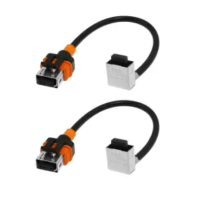 Hid-rld1 O-nex 2x Hid Relay Harness D1s D1r D1c 35w/55w Amp Wiring Adapter Bulb/ballast