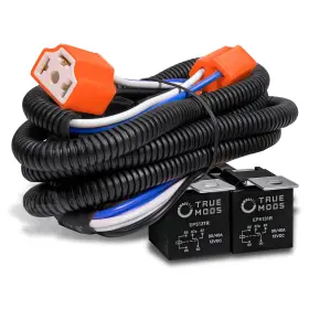 Cbl0201 Online Led Store True Mods H6054 H4 Headlight Wiring Harness Negative Switched