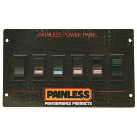 50430 Painless Performance Products Carbon Fiber Power Panel