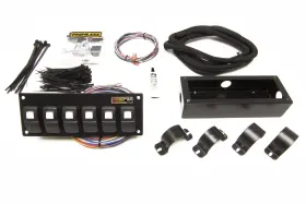 57105 Painless Wiring Trail Rocker 6 Switch Panel