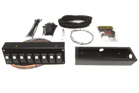 58103 Painless Wiring Track Rocker 8 Switch Panel