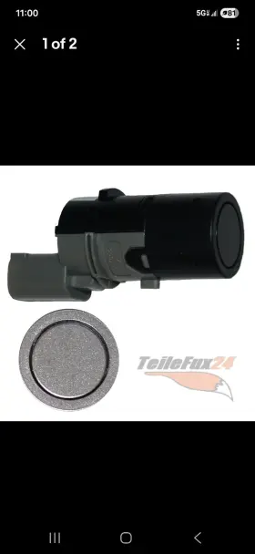 Pdctf-01136 Partsfux24 Parking Sensor Pdc Bmw X3 E83 Front Rear Assistance Titan Silver 354 New