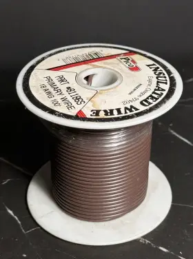 81186s Pico 81167s - 18 Awg Brown Insulated Primary Wire -100ft Per Package Usa