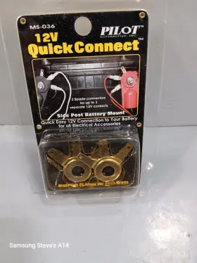 Ms-036 Pilot 12v Quick Connector