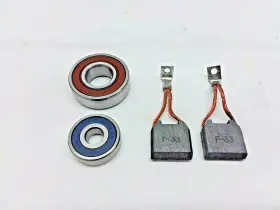 6200-6203-f-33 Plb Mustang Generator Bearings And Brushes Rebuild Repair Kit 2 Brush