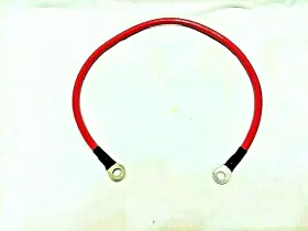 Cc12-5-16 Plb Battery Crossover Jumper Wire #6 Awg 5/16 Inch Terminals 1 Foot Long
