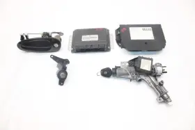 591-63066 Porsche 2002 Boxster 986 Convertible #348 Immobilizer Ignition Ecu Key Set Mt