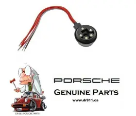 90161233300 Porsche Genuine Relay Plug Connector 911 930