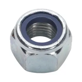 Nln-12 Power10 Parts Nylon Insert Lock Nut 1/2in 13 Unc Gr2 Zinc
