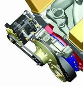 8-722 Powermaster Pro Series High Mount Alternator Kit