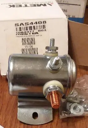 Sas-4408 Prestolite New Oem Ametek 24v Starter Solenoid Switch 4 Pole 15-196 A
