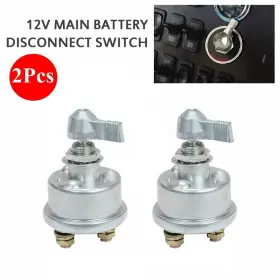 Dd1745 Smallfish 2 Pack 125a 12v Racing Master Battery Quick Disconnect Power Cut/shut Off Switch