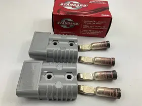 Sst310-2 Standard Motor Products 2 Safe-mate Forklift Charge Charging Connector Pair 175 Amp 1/0 Gauge