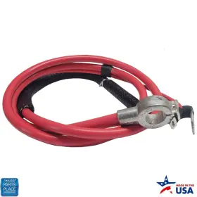 12465 The Parts Place Inc. 1968 Cutlass 442 F85 Positive S Battery Cable Automatic 350 2bbl - New