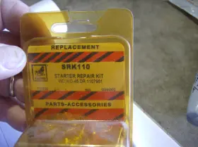 Srk110 Tisco Starter Repair Kit
