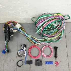 34536 Top End Wiring For 1977-1982 Corvette Wire Harness Upgrade Kit Fits Painless New Terminal Fuse