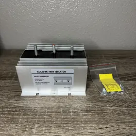 Bi-090a1b2 Total Power Parts 90 Amp Dual Multi 2 Two Battery Isolator- Marine Rv Ems 6-50 V