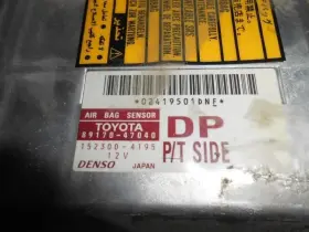 591-58581 Toyota Chassis Ecm Center Console With Side Air Bag Fits 01-03 Prius 55069