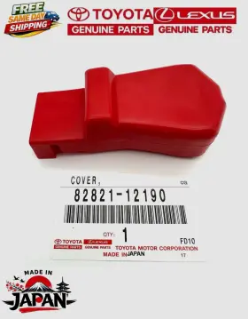 82821-12190 Toyota Genuine Camry Corolla Celica Battery Terminal Connector Cover