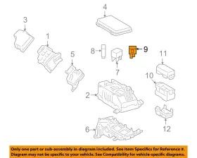 9098208302 Toyota Oem 10-23 Bz4x Electrical Fuse Relay-fusible Link